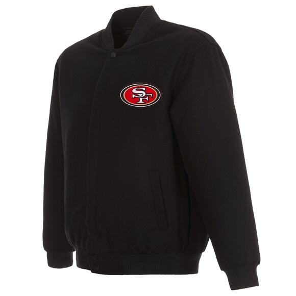 San Francisco Forty Niners (49ers) (NFL) reversible all-wool jacket - Picture 3 of 6